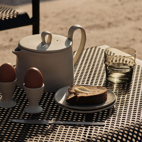 Flow&nbsp;Tea&nbsp;Pot, off-white speckle, Ferm Living